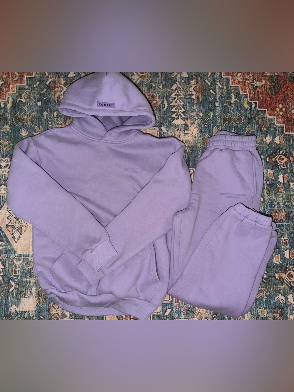 Comfrt collection pastel edit lavender set